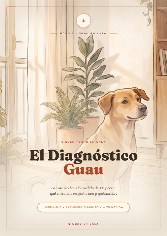Tapa del bono El Diagnóstico Guau