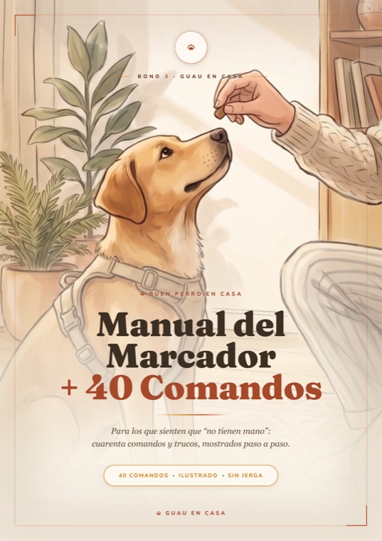 Tapa del bono Manual del Marcador + 40 Comandos