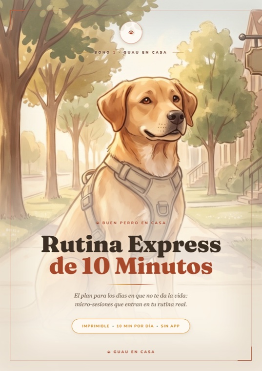 Tapa del bono Rutina Express de 10 Minutos